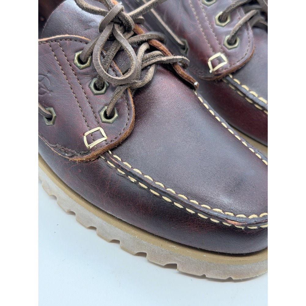 Vintage Men's Eastland Seville Oxfords Boat Shoes 6106 Vibram Sole NWOB - Picture 2 of 8